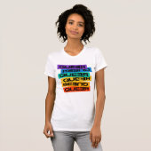 カーマグネット。LGBT+プライド。同性愛者 Tシャツ (正面フル)