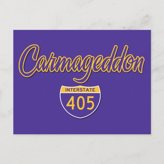 カーマゲドン ポストカード (正面)