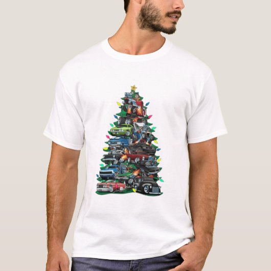 カーマッドネスクリスマスツリー Tシャツ (正面)