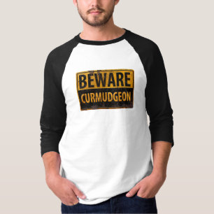 カーマドンラスティ金属危険警告標識 Tシャツ