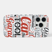 カーマニアのためのワードクラウド iPhoneケース (裏面横)