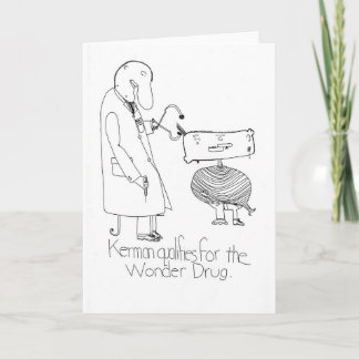 カーマンは薬の疑問に思資格を得る カード