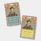 カーマーティンの聖イボ(BK 015) バッジ (正面＆裏面)