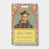 カーマーティンの聖イボ(BK 015) バッジ (裏面)