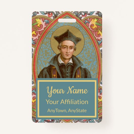 カーマーティンの聖イボ(BK 015) バッジ (正面)