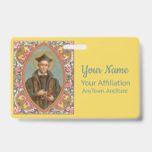 カーマーティンの聖イボ(BK 015) バッジ (裏面)