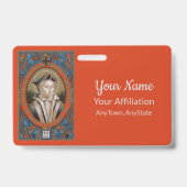 カーマーティンの聖イボ(M 005) バッジ (裏面)