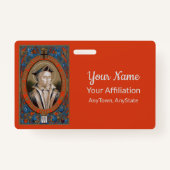 カーマーティンの聖イボ(M 005) バッジ (裏面)