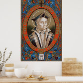 カーマーティンの聖イボ(M 005) ポスター (キッチン)