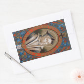 カーマーティンの聖イボ(M 005) 長方形シール (封筒)