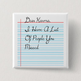 カーマ親愛ボタン 缶バッジ