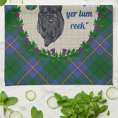 カーミケスコッツドッグキッチンタオル キッチンタオル (折り畳み)