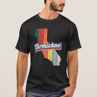 カーミケルシティレトロヴィンテージホームタウンカリフォルニア Tシャツ