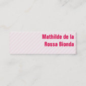 カーミニマルド スキニー名刺 (正面)