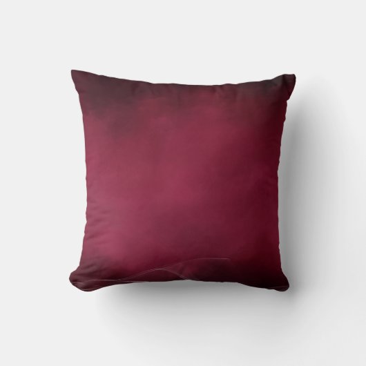 カーミンレッドソフトパステルカラートーン クッション (正面)