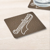 カームジオン スクエアペーパーコースター (アングル)