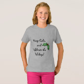 カームホリデーズ引用文女子シャツ Tシャツ (正面フル)