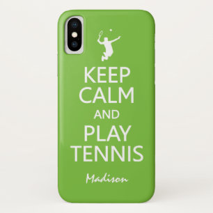 カーム&テニ保スの名前をカスタムする&カラーケース iPhone X ケース