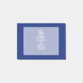 カーム&編集航海の保文字をカスタマイズ ポストイット (正面)