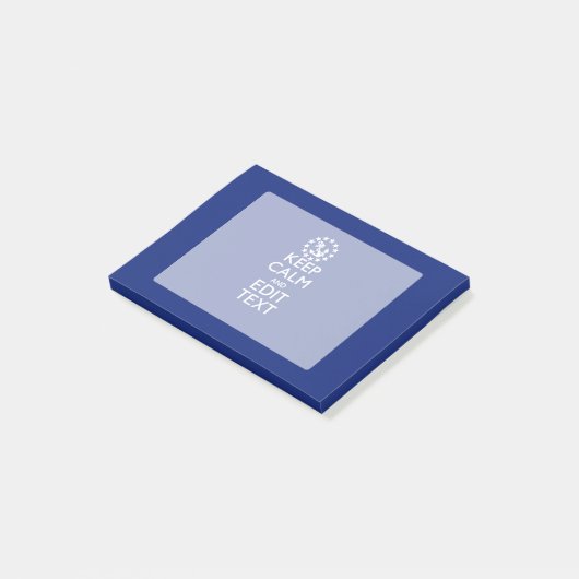 カーム&編集航海の保文字をカスタマイズ ポストイット (アングル)