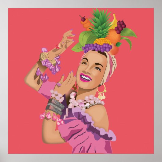 カーメミランダ ポスター (正面)