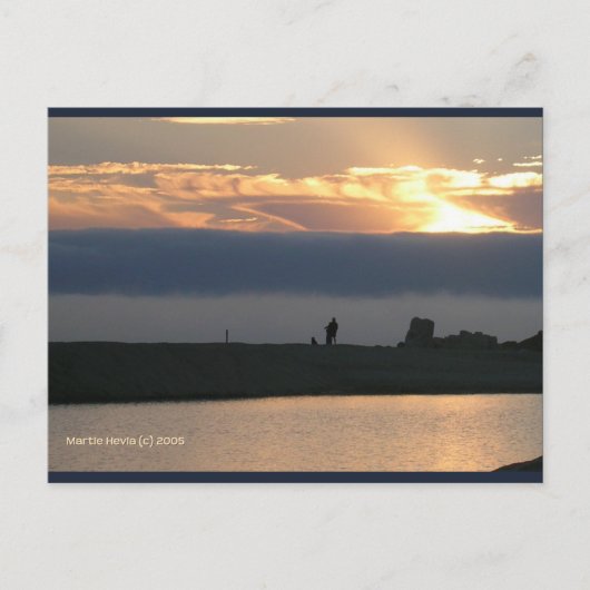 カーメルで恋をして | ブルービーチソング™はがき ポストカード (正面)