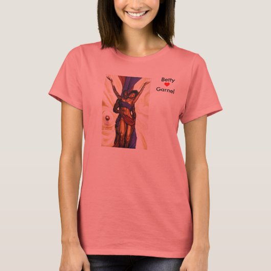カーメルとチョコレートの愛 Tシャツ (正面)