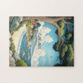 カーメルカリフォルニアトラベル ジグソーパズル (横)