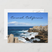 カーメルカリフォルニアポストカード ポストカード (正面/裏面)