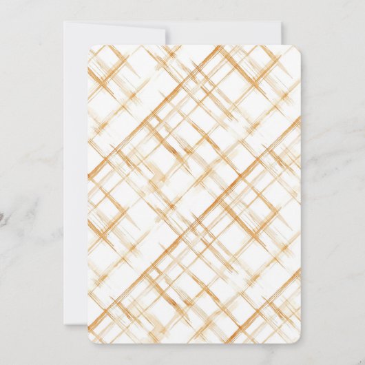 カーメルクリームハートカップケーキ誕生日 招待状 (裏面)