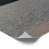 カーメルサンセットとマリンレイヤ ポスター (角)