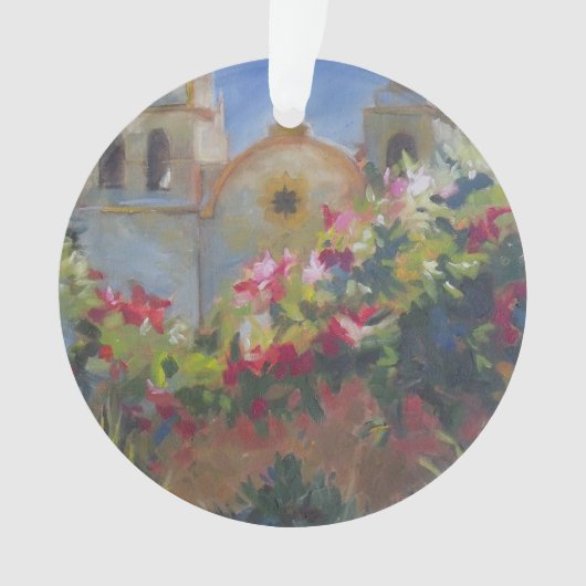カーメルスペインのミッションカリフォルニアガーデン オーナメント (正面)