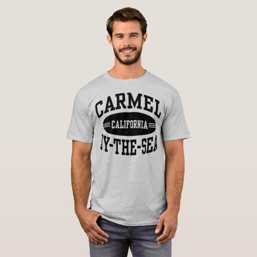 カーメルバイザシーカリフォルニア Tシャツ (正面フル)