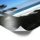 カーメルビーチ、カリフォルニア州、米国 フォトプリント            (角)