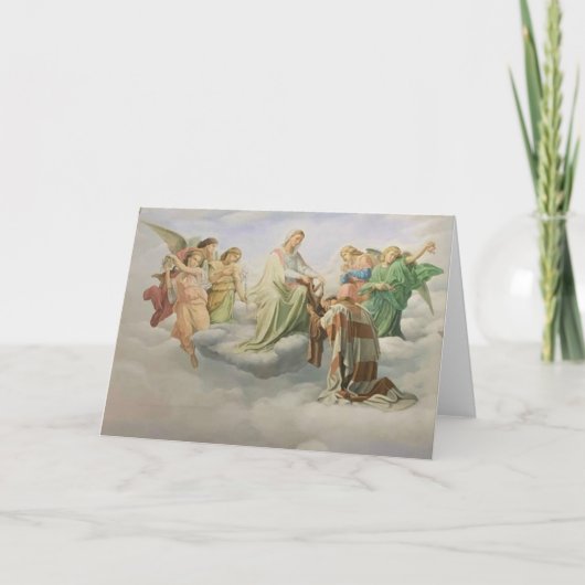 カーメル山聖サイモンストックカーメライトの私達の女性 カード (正面)