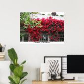 カーメル開花 ポスター (ホームオフィス)