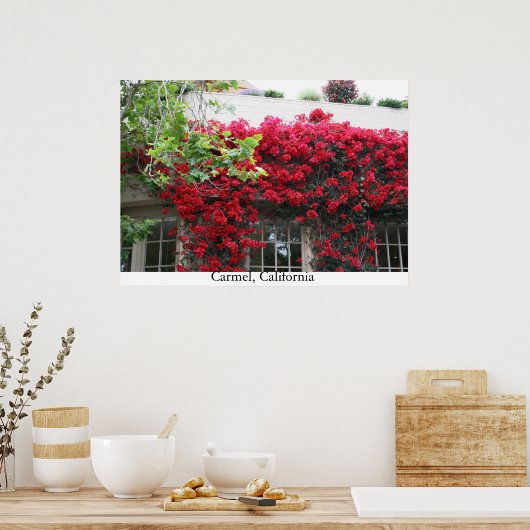 カーメル開花 ポスター (キッチン)