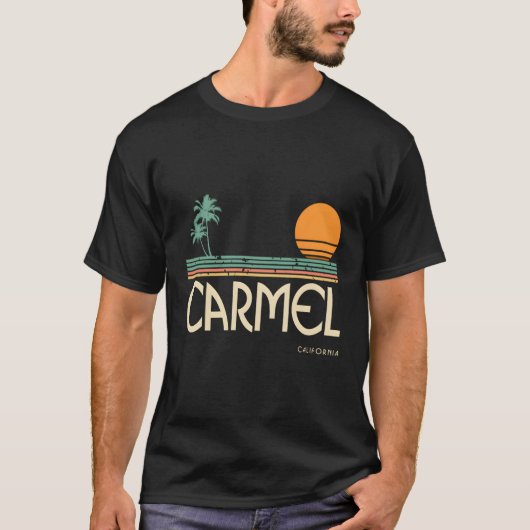 カーメル・カリフォルニア Tシャツ (正面)