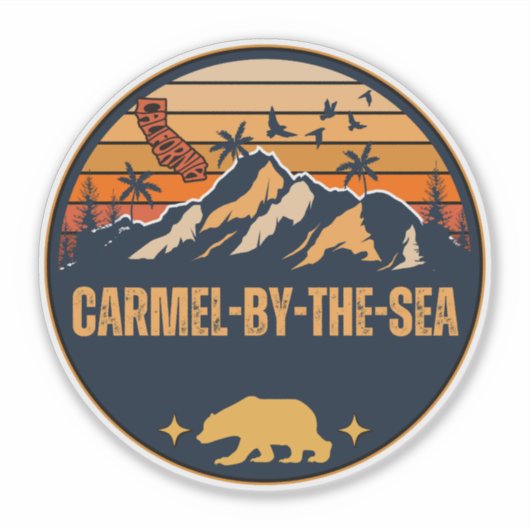 カーメル・バイ・ザ・シー, カリフォルニア シール (正面)