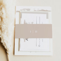 カーメンシンプルミニマリストクリームベージュ結婚ズ