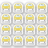 カーメンテナンス油変更リマインダー舞城プランナー シール (正面)