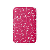 カーモダンルお洒落・ラズベリー バスマット (正面縦)