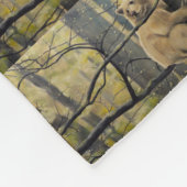 カーモードベアブランケットスピリットベアフリースブランケット フリースブランケット (角)