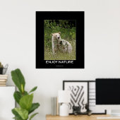 カーモードベアポやる気を起こさせるスター ポスター (ホームオフィス)