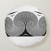 カーヤール丸い枕 ラウンドクッション (裏面)