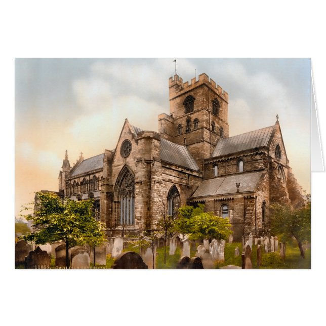 カーライル大聖堂クンブリアイングランド (正面横)