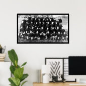 カーライル学校サッカー班1914 ポスター (ホームオフィス)