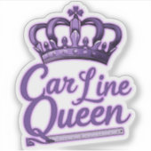 カーラインクイーン シール (正面)