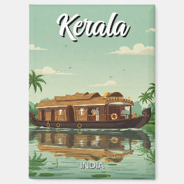 カーラインドのハウスボート マグネット