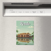 カーラインドのハウスボート マグネット (インサイチュ (食洗機))